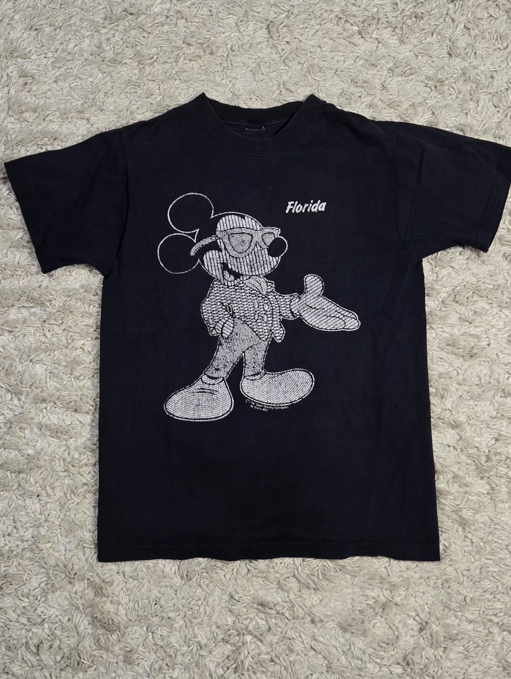 VTG 90s Mickey Florida Tee M